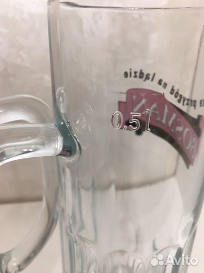 Кружки и стаканы пивные