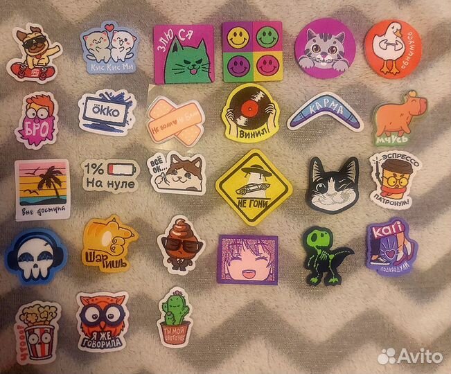 Стикерсы 2 магнит коллекция