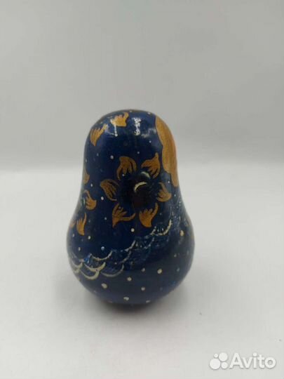 Винтажная Матрешка музыкальная подписная