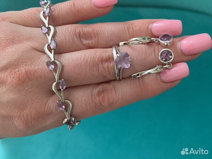 Серебряный комплект