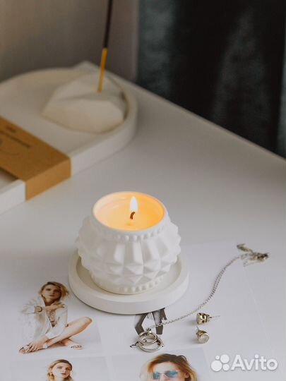 Свечи интерьерные, ароматические