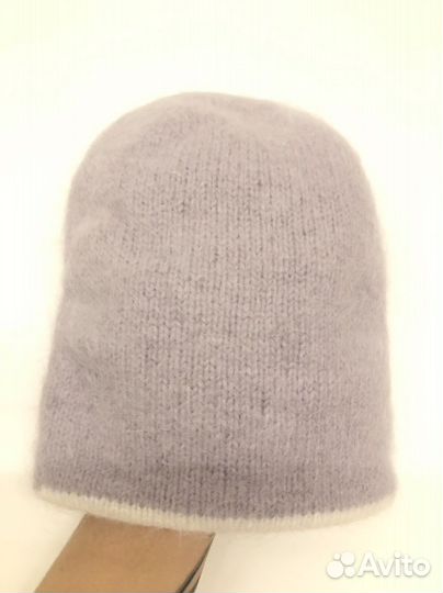 Шапка бини двойная