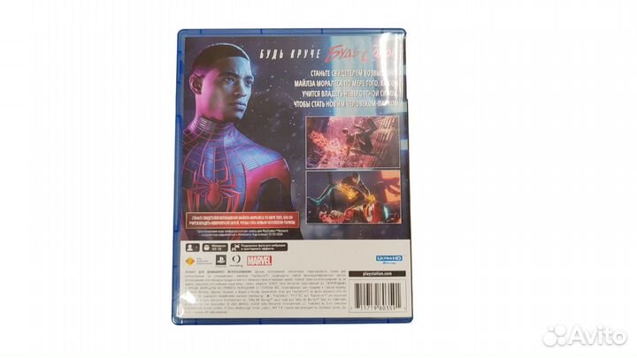 Диск PS5. Человек-паук. Майлз Моралес лк32