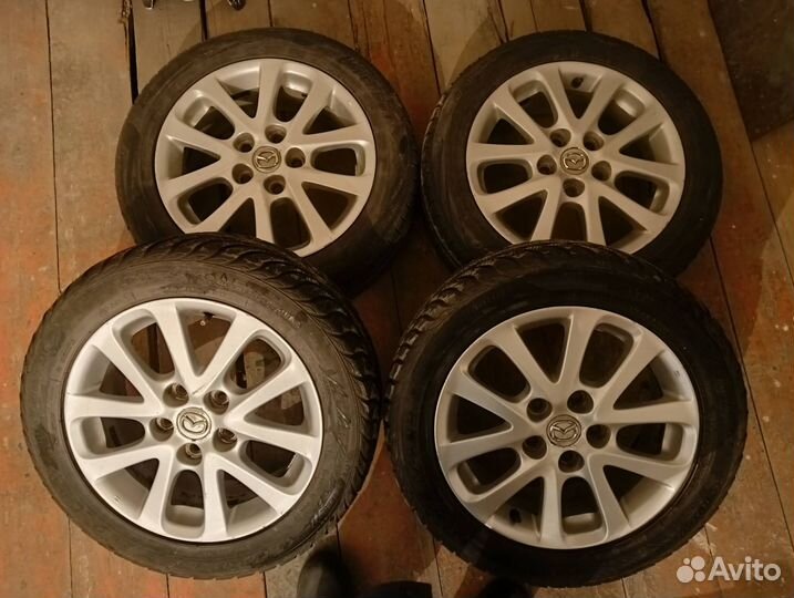 Литые диски r16 5x114 3 mazda 3