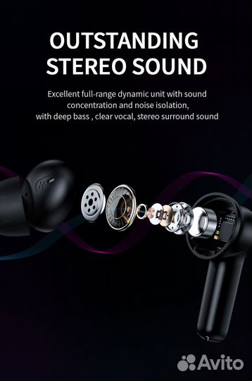 Новые TWS Mifa X180 Black