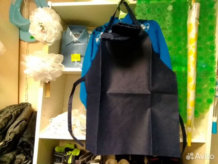 Фартуки и нарукавники новые для труда и рисования