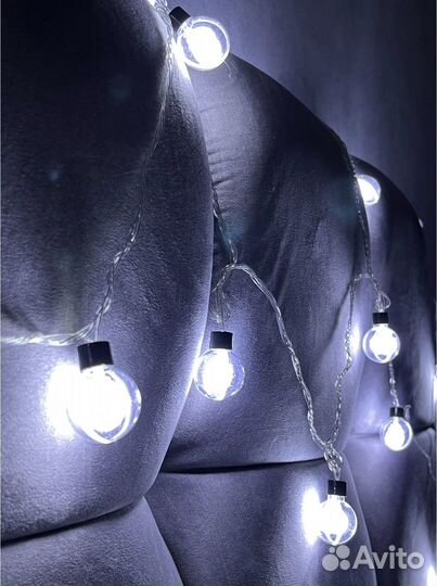 Гирлянда шарики интерьерная