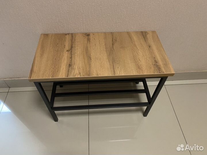 Обувница банкетка в прихожую для обуви Лофт