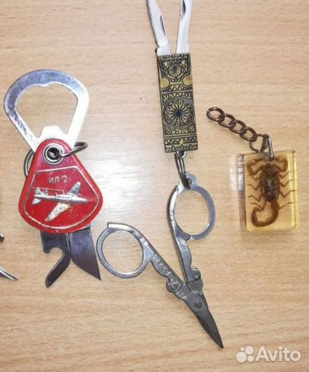 Брелки ножи-открывашки, ножи СССР