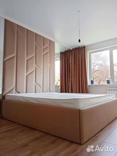 Мягкие стеновые панели и кровати