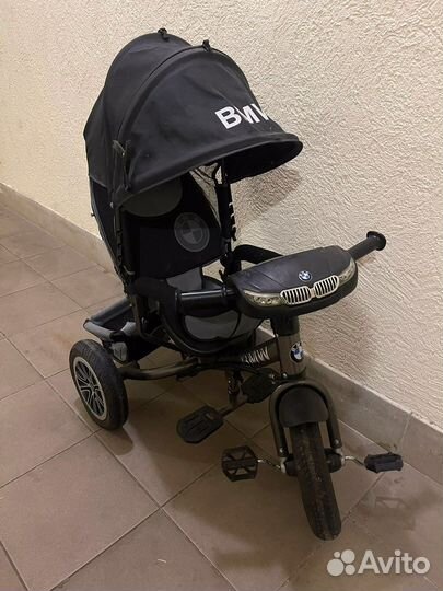 Трехколесный велосипед BMW BMW-M-N1210, черный