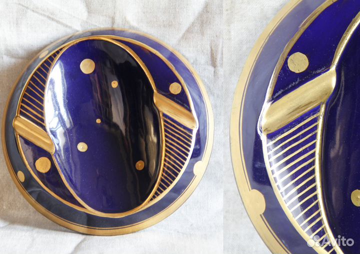 Пепельницы винтажные стеклянные и др