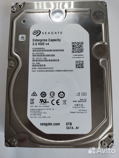 Жесткие диски SATA