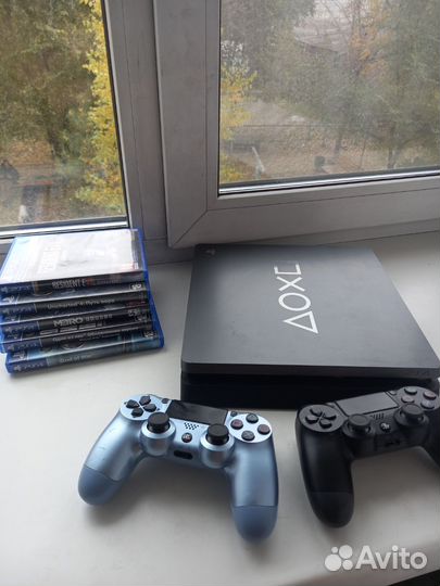 Sony playstation 4 slim с играми