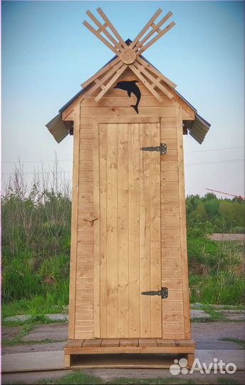 Уличный туалет с установкой DRE446