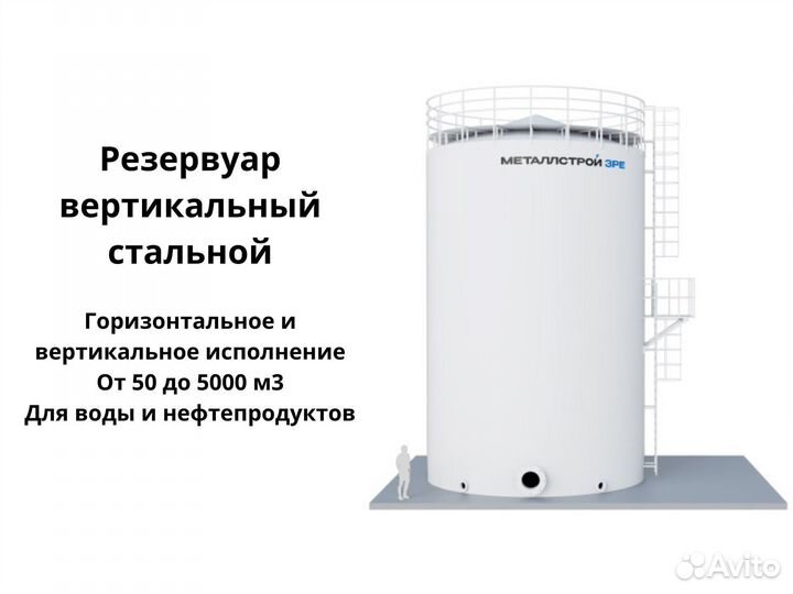 Резервуары вертикальные стальные рвс