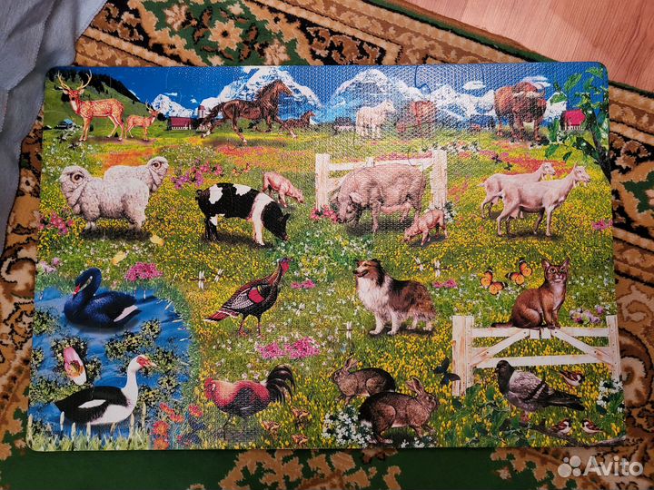 Детский коврик пазл