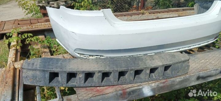 Бампер задний volkswagen polo седан