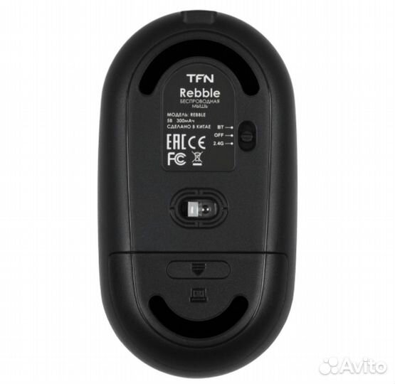 Мышь беспроводная TFN Rebble Black