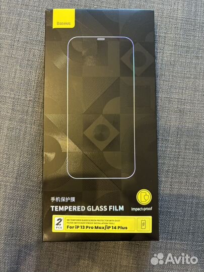 Защитное стекло iPhone 13 pro max baseus