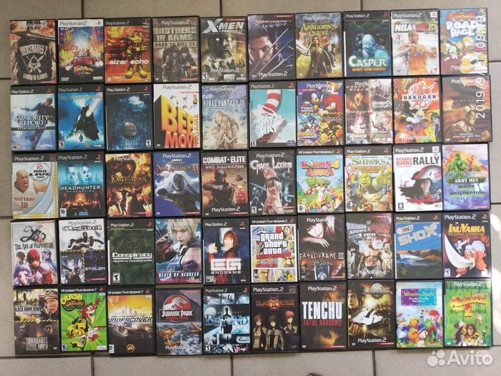 Игры и игровые диски для playstation 2 ps 2