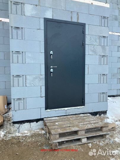 Тёплая входная дверь с бесплатной установкой