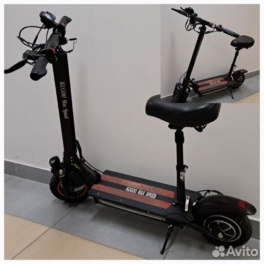 Электросамокат kugoo max speed