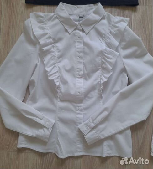 Школьные блузки для девочки 164