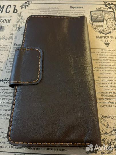 Кошелек лонгер из натуральной кожи