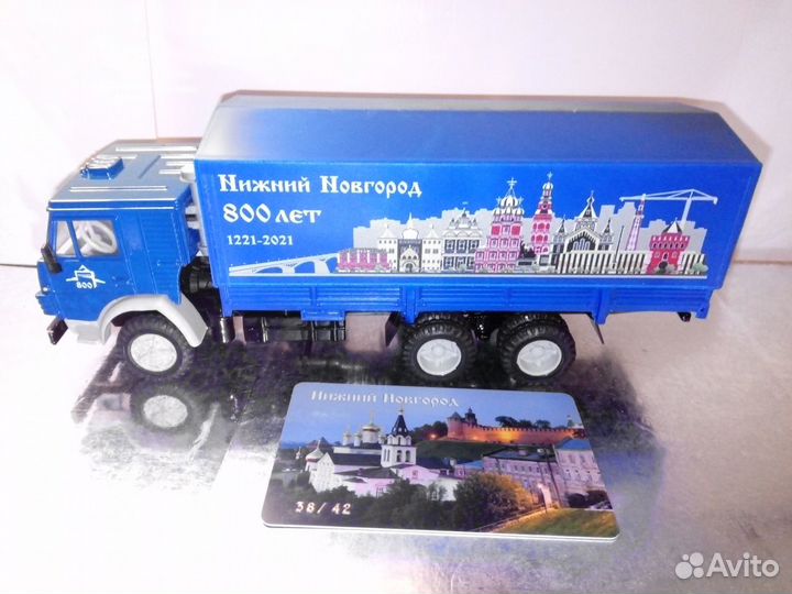 Камаз-53212 «800 лет Нижнему Новгороду», Тамп.Редк