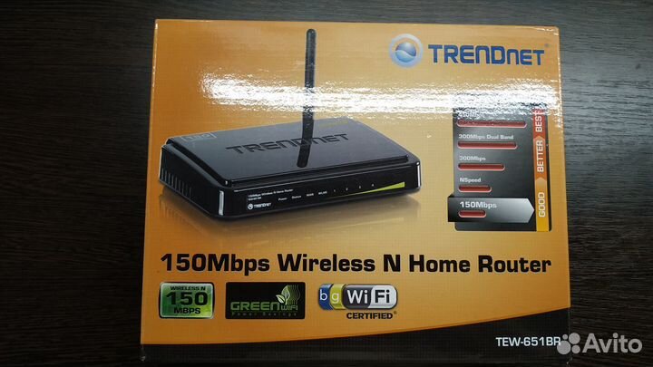 Wi Fi роутер trendnet