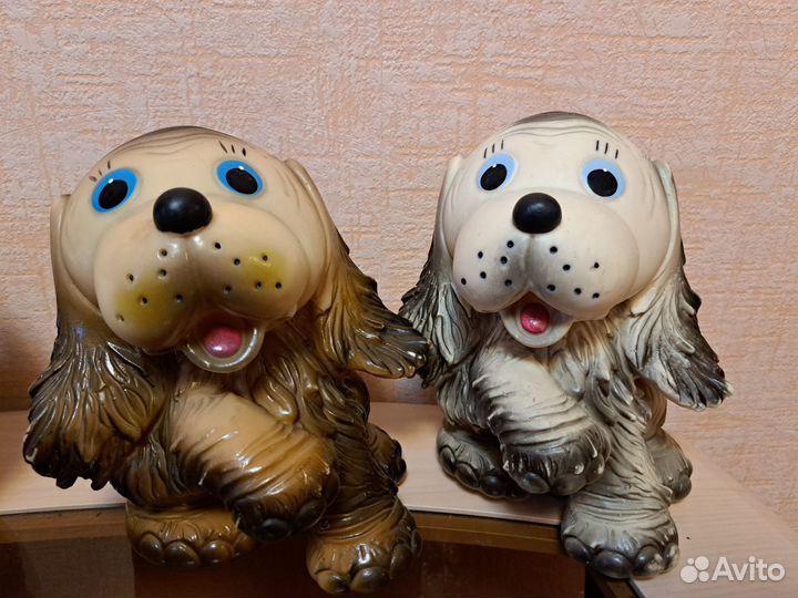 Резиновые игрушки времен СССР