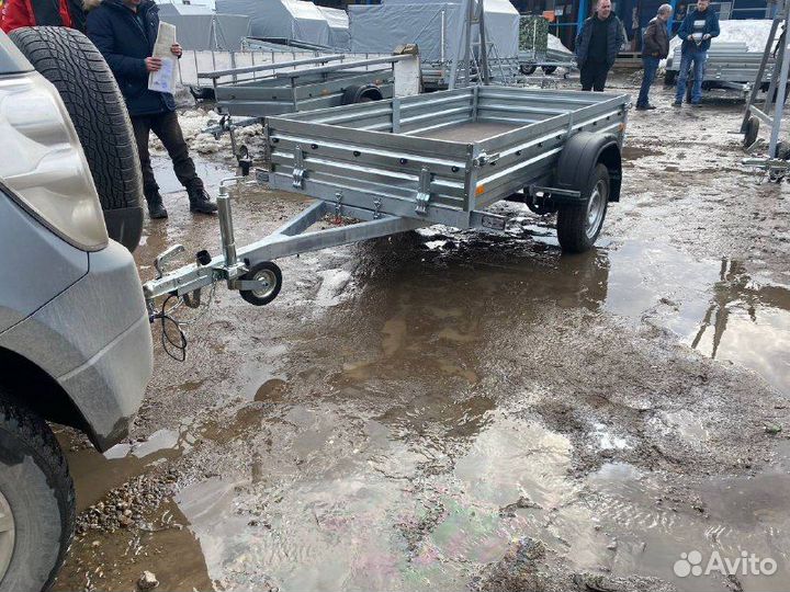 Прицеп оцинкованный мзса 2453*1231 мм