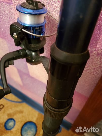 Удочка телескопическая DAM Skipper XL, 5м +катушка