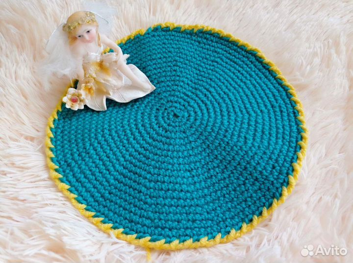 Вязанные салфетки под горячее