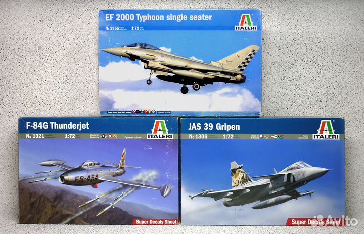 Сборные модели самолётов, Italeri, 1/72