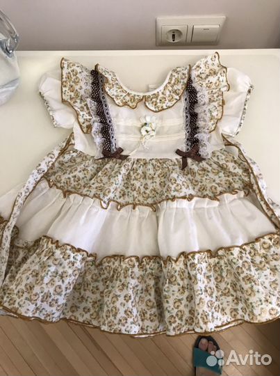 Детское пышное платье