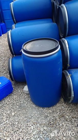 Бочка для воды 227л с обручем