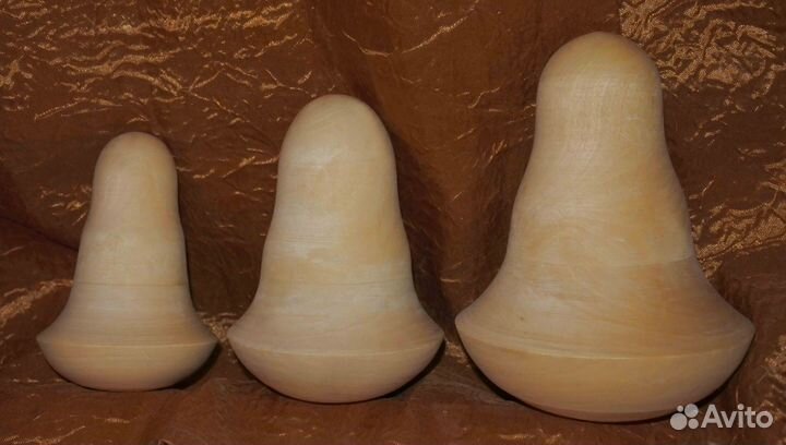 Деревянные заготовки неваляшки