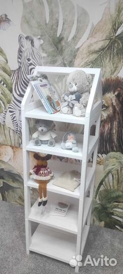 Стеллаж для книг детский и игрушек