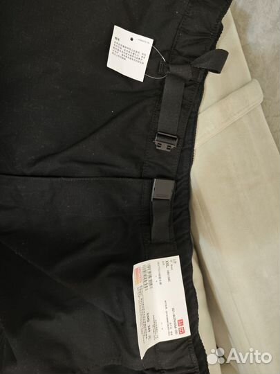 Uniqlo heattech gear брюки теплые карго