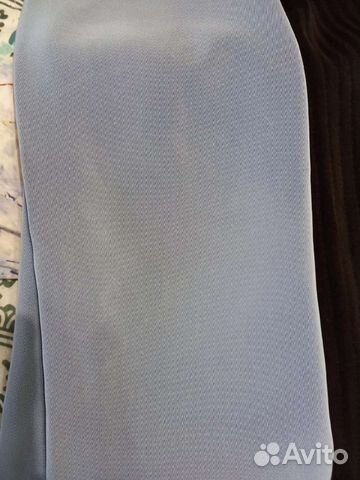 Ткань серо-голубого цвета