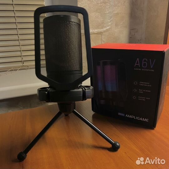Микрофон игровой Fifine a6v Ampligame