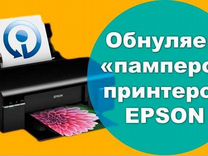 Сброс памперса Epson