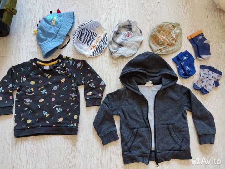 Коробка детских вещей от 0 до 2 лет (мальчик)