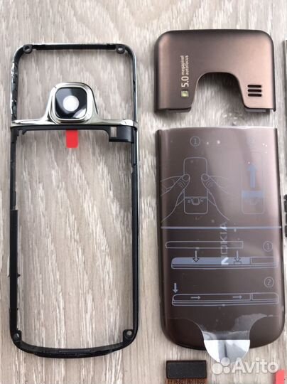 Корпус Nokia 6700c brown new original
