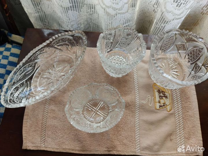 Хрустальные салатницы