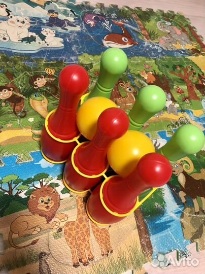 Кегли детские