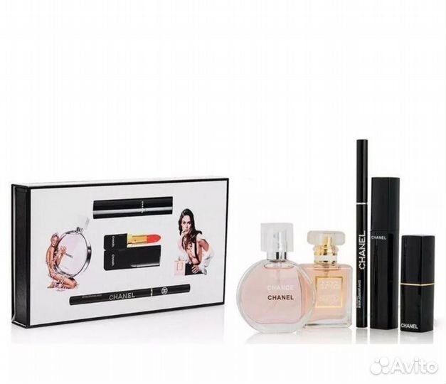 Подарочный набор Chanel 5в1