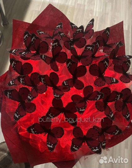 Букет из бабочек